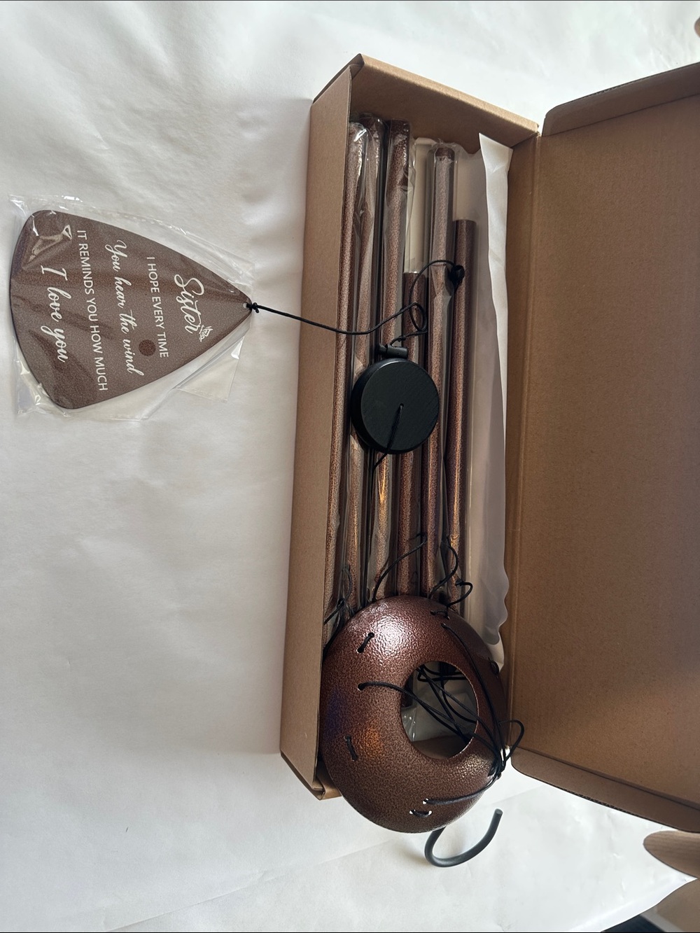 Soopau Bronze 32" Wind Chime Sister Gift